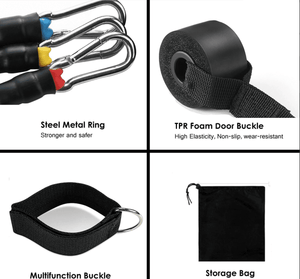 🔥 Premium 11-Piece Resistance Band Set - YNT Store 