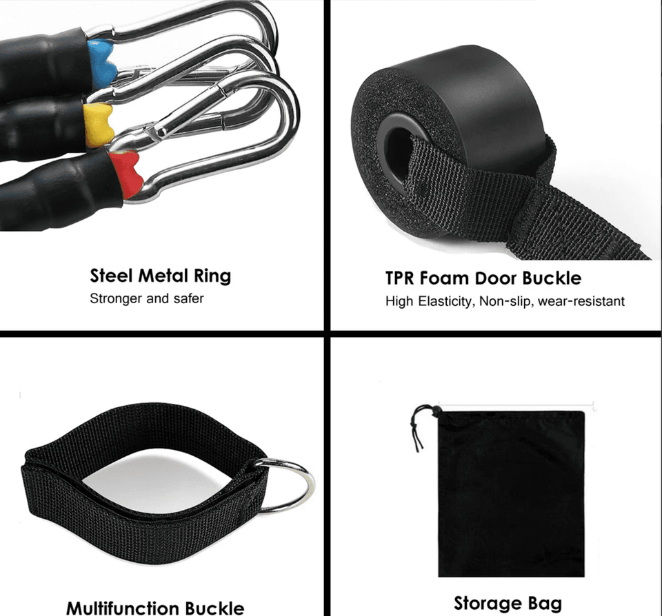 🔥 Premium 11-Piece Resistance Band Set - YNT Store 