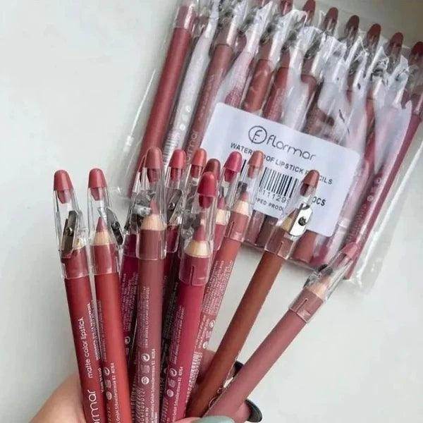 Flormar 12 colors clear lipstick - YNT Store 