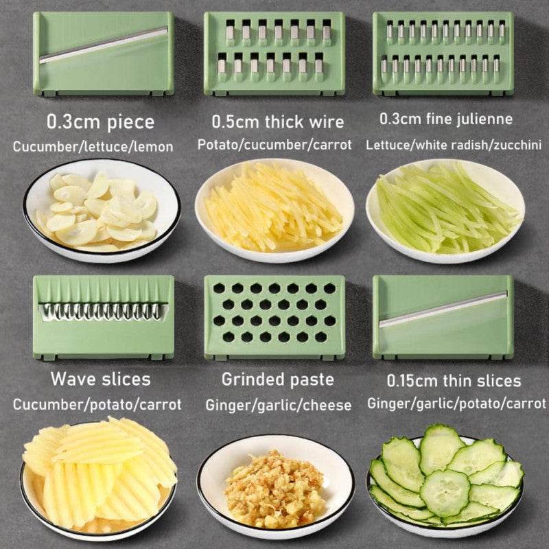 5 in 1 Vegetable Blades Cutter - YNT Store 