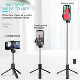4 in 1 Tripod Selfie Stick With Remote Control - YNT Store 