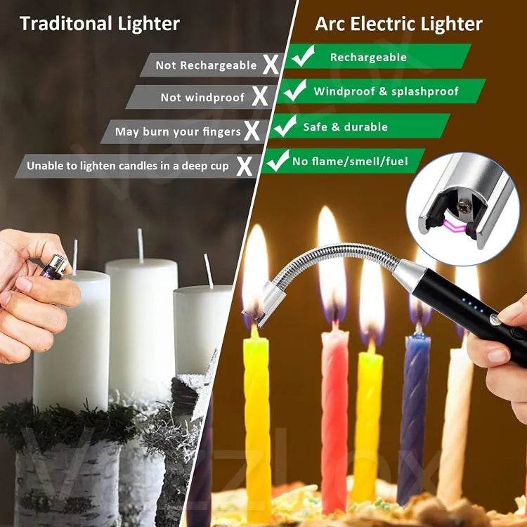 Flexible USB Chargeable Lighter - YNT Store 