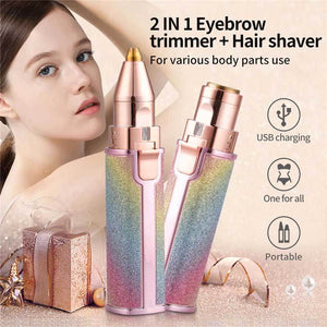 2 in 1 Eyebrow Electric Trimmer - YNT Store 