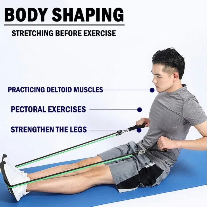 Premium 11-Piece Resistance Band Set