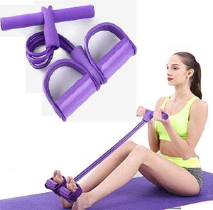 Tummy Trimmer – Foot Pedal Resistance Band (Random Colors)