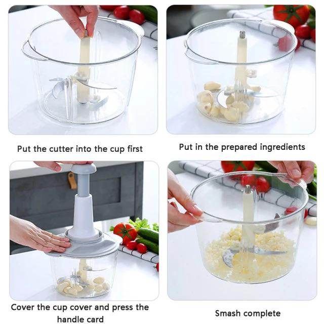 Hand Pushing Chopper Manual Press - YNT Store 