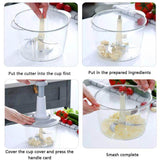 Hand Pushing Chopper Manual Press - YNT Store 