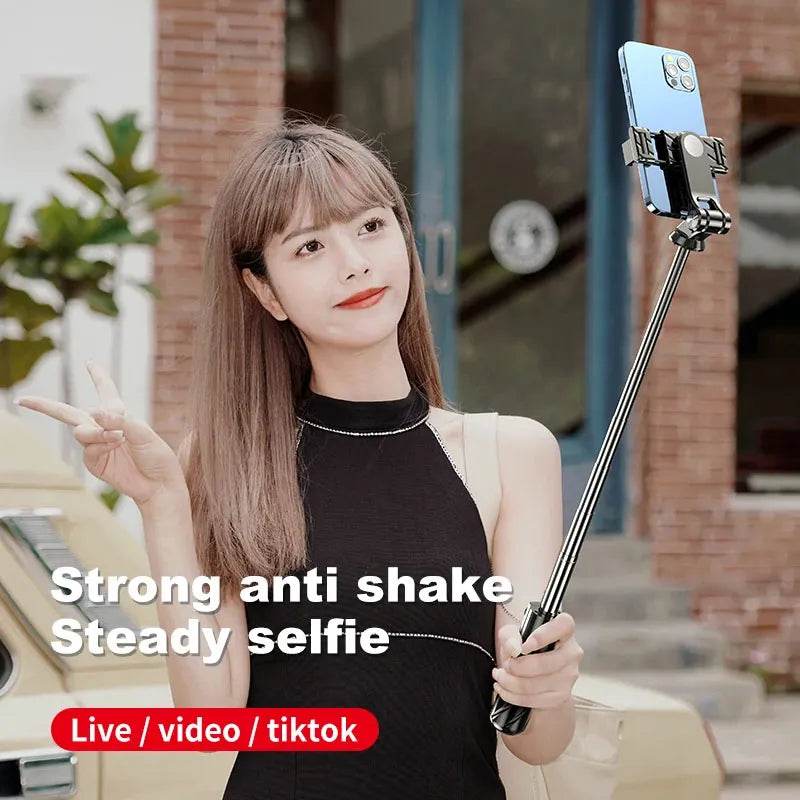 4 in 1 Tripod Selfie Stick With Remote Control - YNT Store 