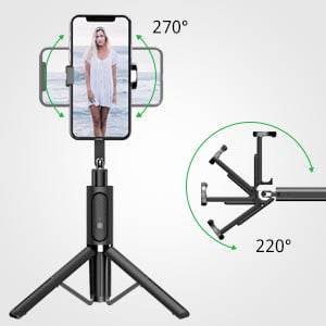 4 in 1 Tripod Selfie Stick With Remote Control - YNT Store 