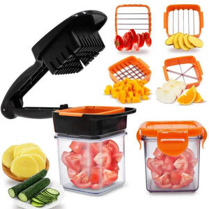 🥗 Nicer Dicer Quick: Your Compact 5-in-1 Kitchen Hero! - YNT Store 