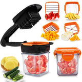 🥗 Nicer Dicer Quick: Your Compact 5-in-1 Kitchen Hero! - YNT Store 