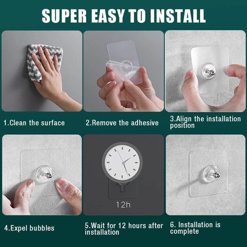 Punch-Free Screw Stickers ( 10 PCS ) - YNT Store 