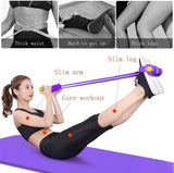Tummy Trimmer – Foot Pedal Resistance Band (Random Colors)