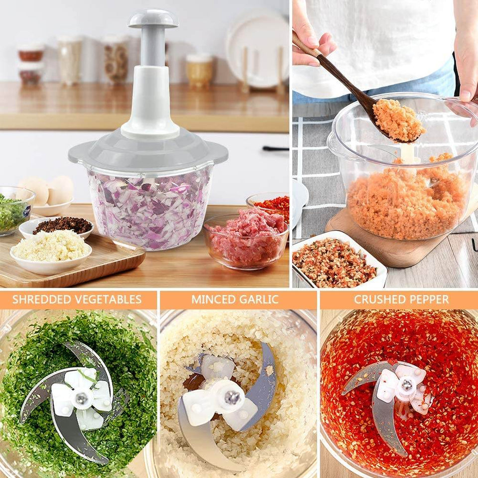 Hand Pushing Chopper Manual Press - YNT Store 