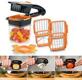 🥗 Nicer Dicer Quick: Your Compact 5-in-1 Kitchen Hero! - YNT Store 