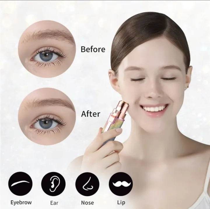 2 in 1 Eyebrow Electric Trimmer - YNT Store 