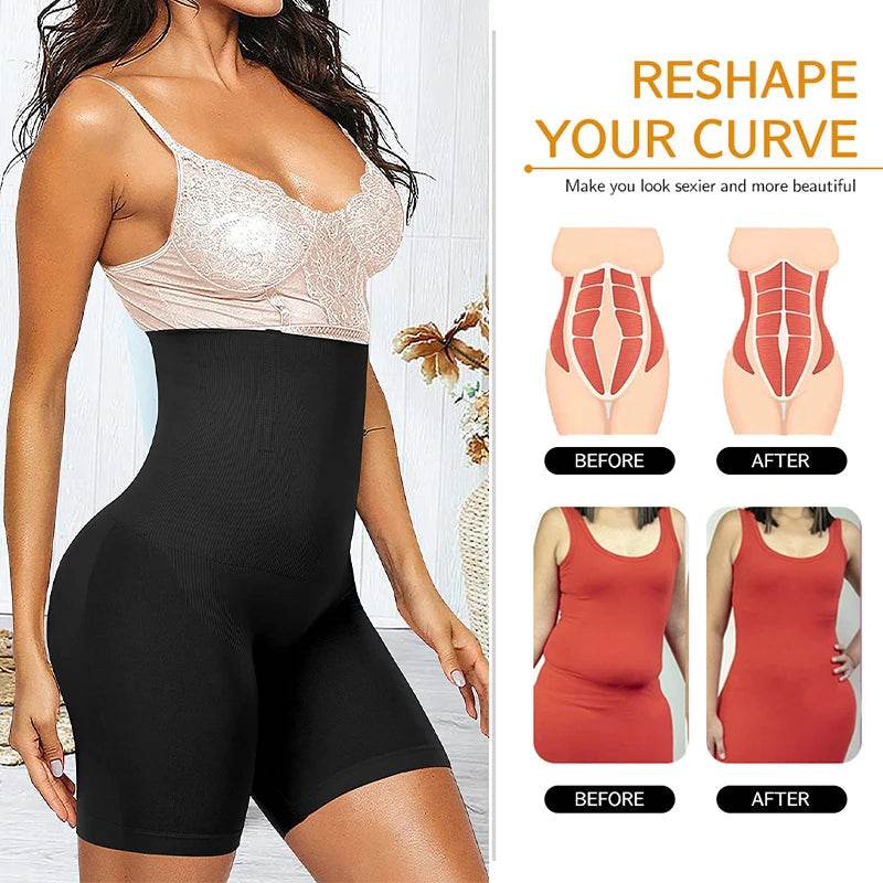 🔥 Premium High-Waist Body Shaper - YNT Store 