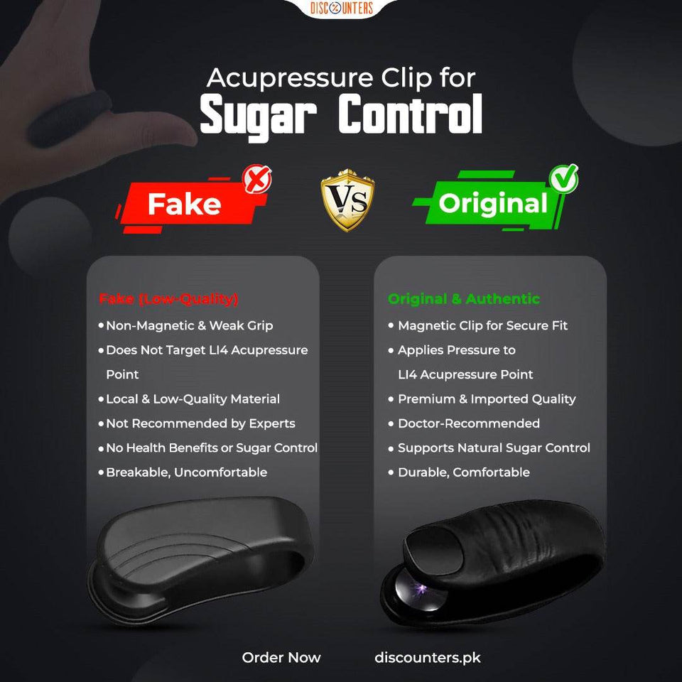 Acupressure Clip for Sugar Control - YNT Store 