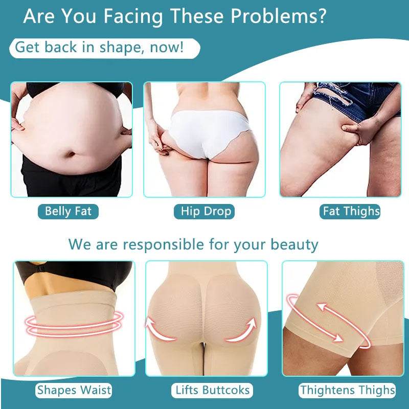 🔥 Premium High-Waist Body Shaper - YNT Store 
