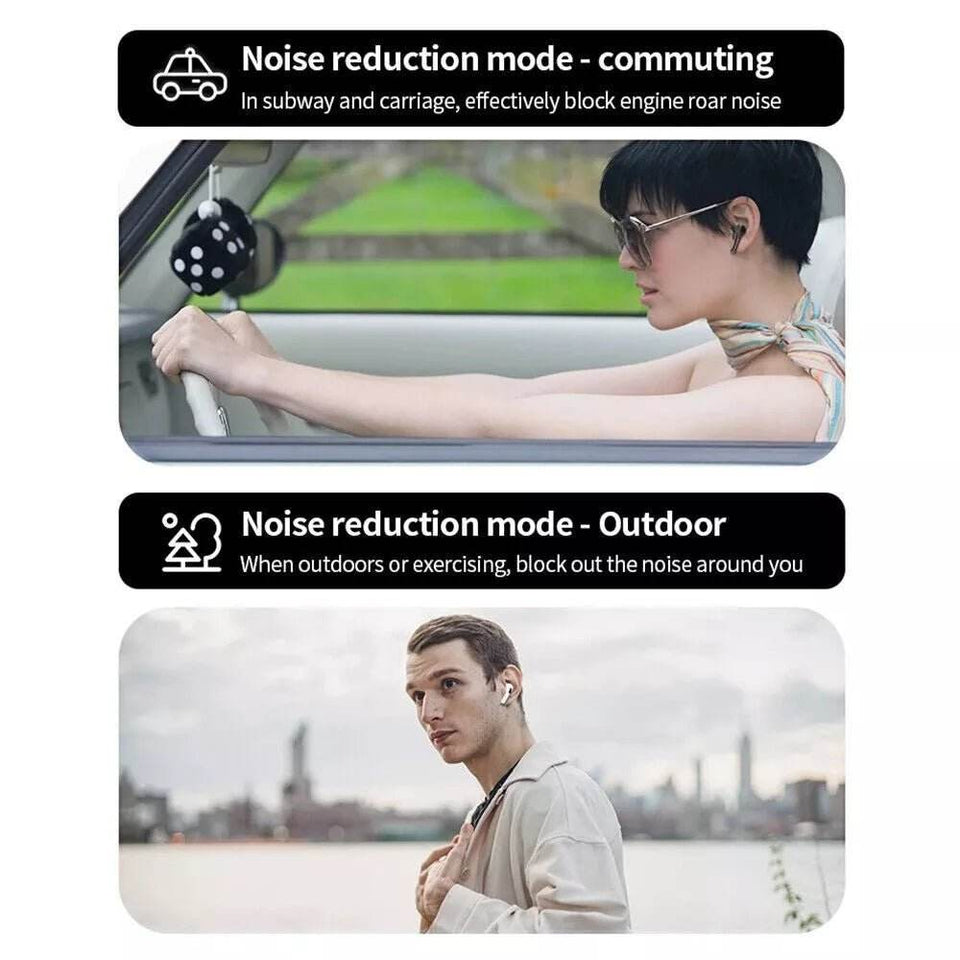 🎧 A9 PRO Earbuds: Smart Display & Noise-Free Sound! - YNT Store 