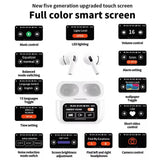 🎧 A9 PRO Earbuds: Smart Display & Noise-Free Sound! - YNT Store 