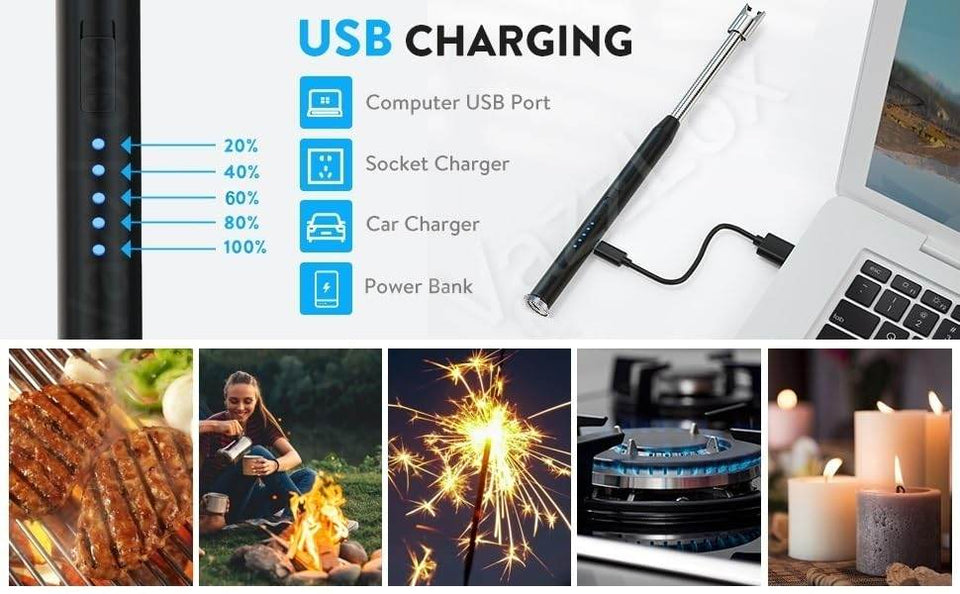 Flexible USB Chargeable Lighter - YNT Store 