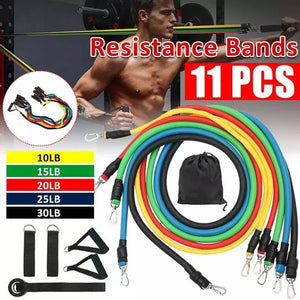 Premium 11-Piece Resistance Band Set