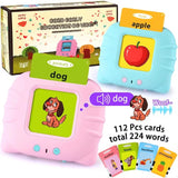 Talking Flash Cards Preschool Learning Toys Early Educational Toys English Learn To Talk Learn Words Learn English Learn(random Color )