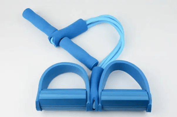 Premium Tummy Trimmer – Foot Pedal Resistance Band (Random Colors) - YNT Store 