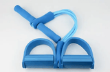 Premium Tummy Trimmer – Foot Pedal Resistance Band (Random Colors) - YNT Store 