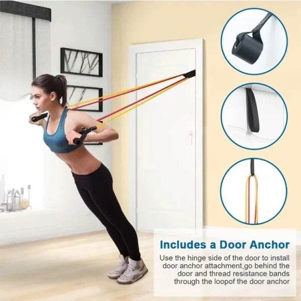 🔥 Premium 11-Piece Resistance Band Set - YNT Store 
