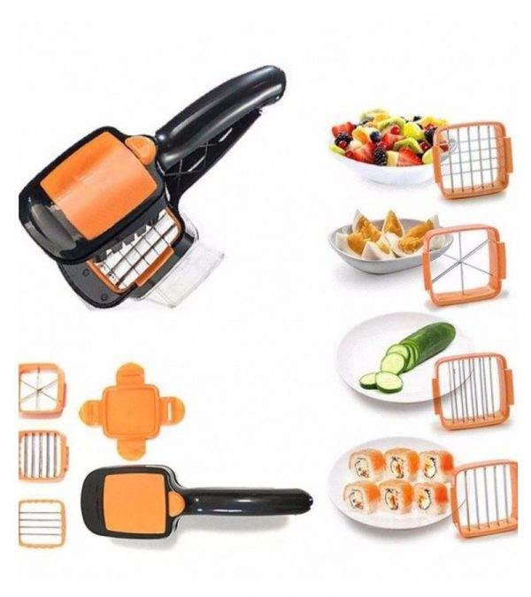 🥗 Nicer Dicer Quick: Your Compact 5-in-1 Kitchen Hero! - YNT Store 