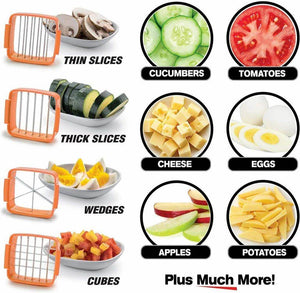 🥗 Nicer Dicer Quick: Your Compact 5-in-1 Kitchen Hero! - YNT Store 