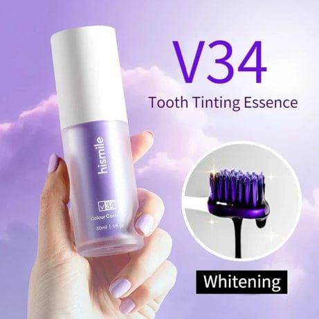 100% Original Hismile V34™ Purple Toothpaste (30 ML) 🦷 - YNT Store 