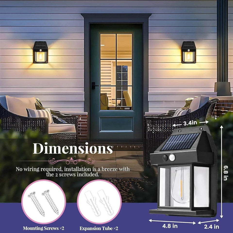 Solar Wall Lamp light 🌞 - YNT Store 
